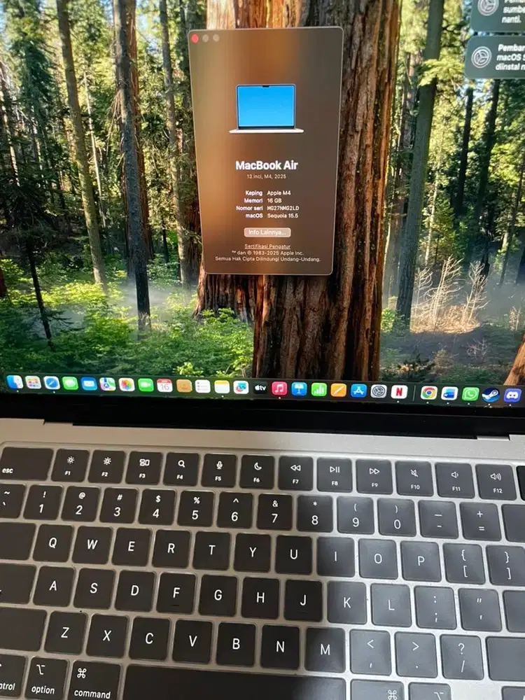 Macbook M4 16/256GB 13Inch Like News