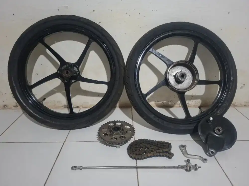 Vleg MUTAKIN satu set tinggal pasang mulus tanpa lecst