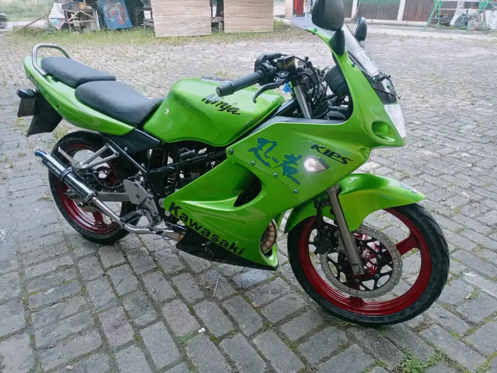 Ninja RR 150new upgrade old