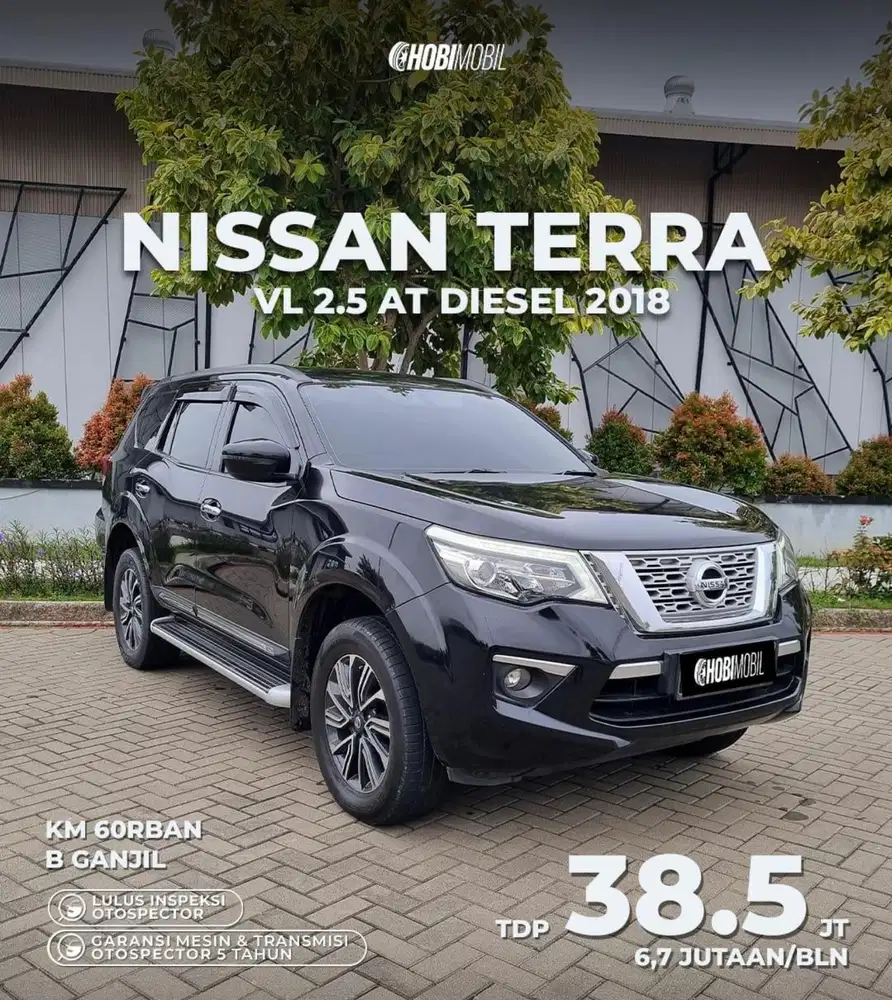 Nissan Terra VL 2.5 Diesel AT Thn 2018