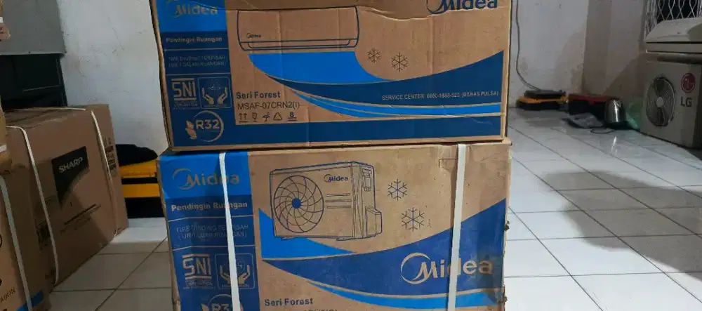 AC Midea 3/4 pk