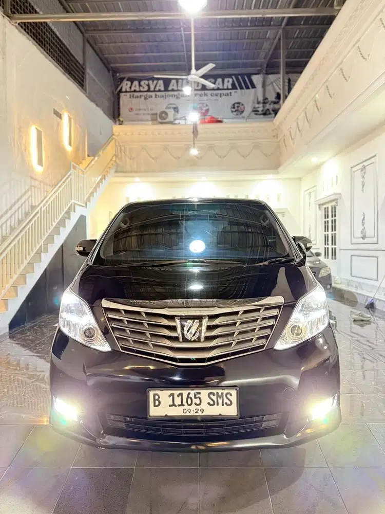 Alphard 2.4 2009 Km low Istimewa Full orsinil Jual cepat bu Harga cash