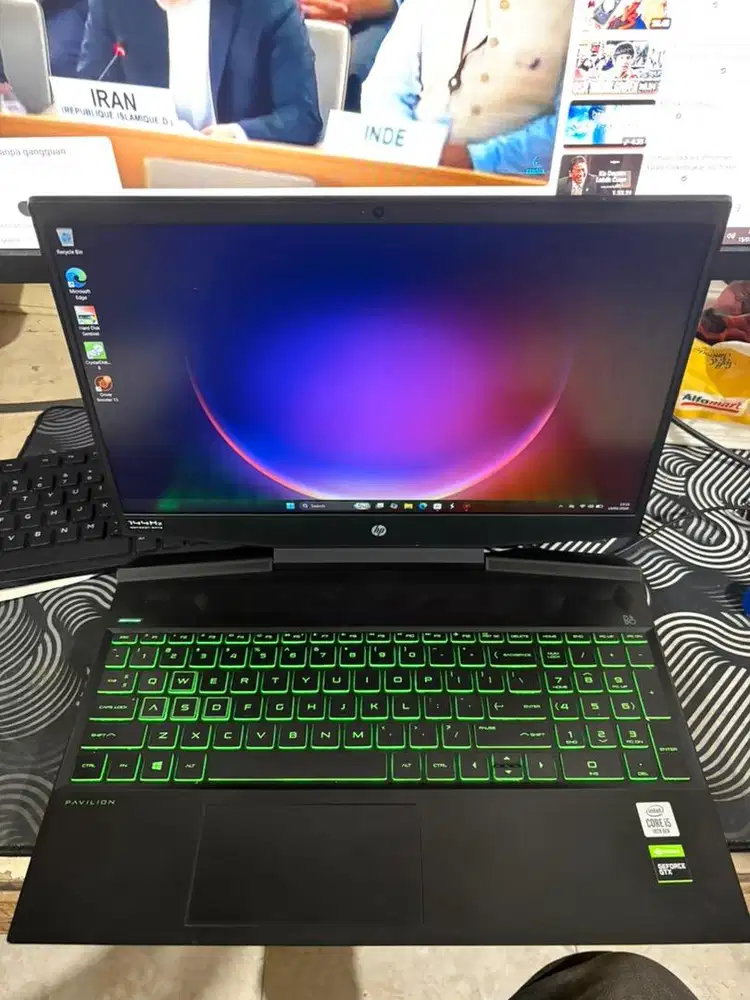 Jual Laptop Hp Pavilion Gaming Core i5 GTX 1650
