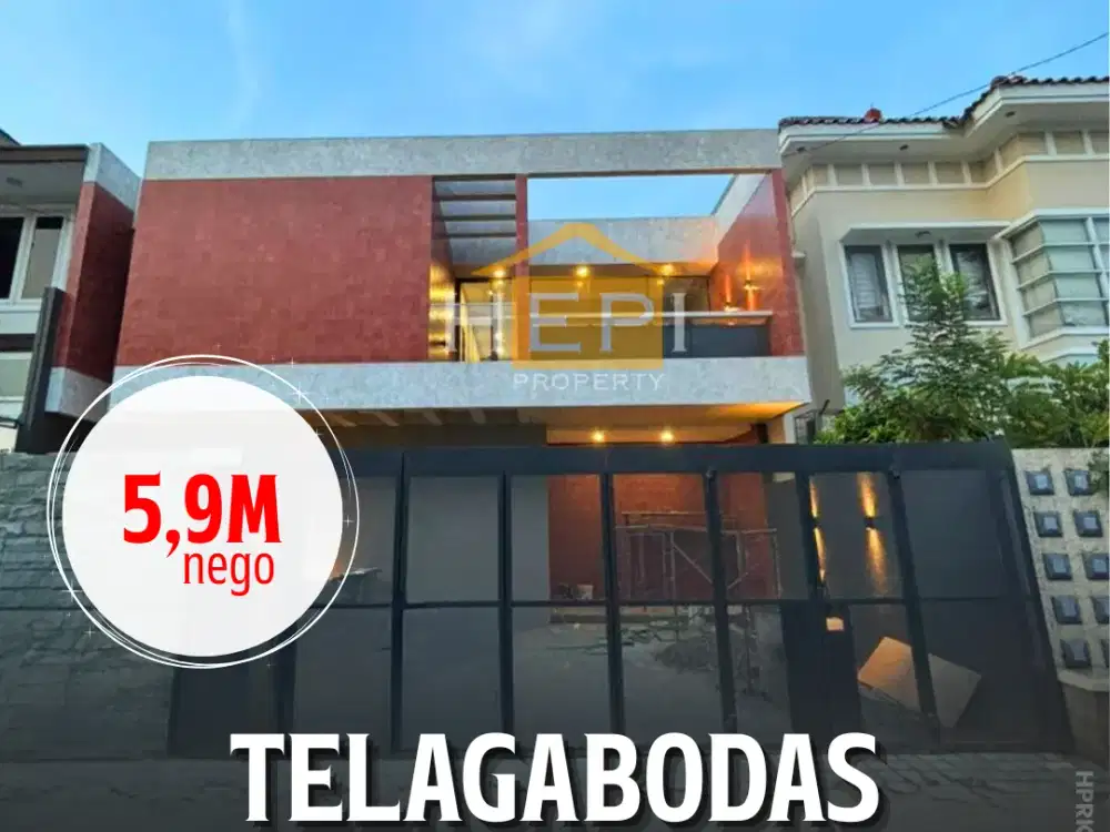 Dijual Rumah Baru Telagabodas Gajahmungkur semarang