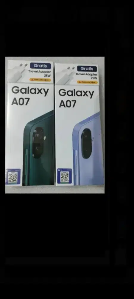 Samsung galaxy A07 ram 8gb 256gb dan4/64 garansi resmi