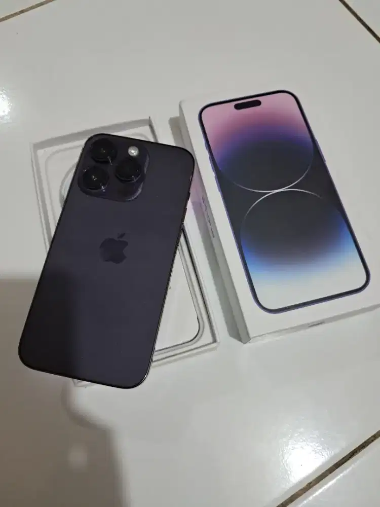 iPhone 14 pro 128gb fullset mulus