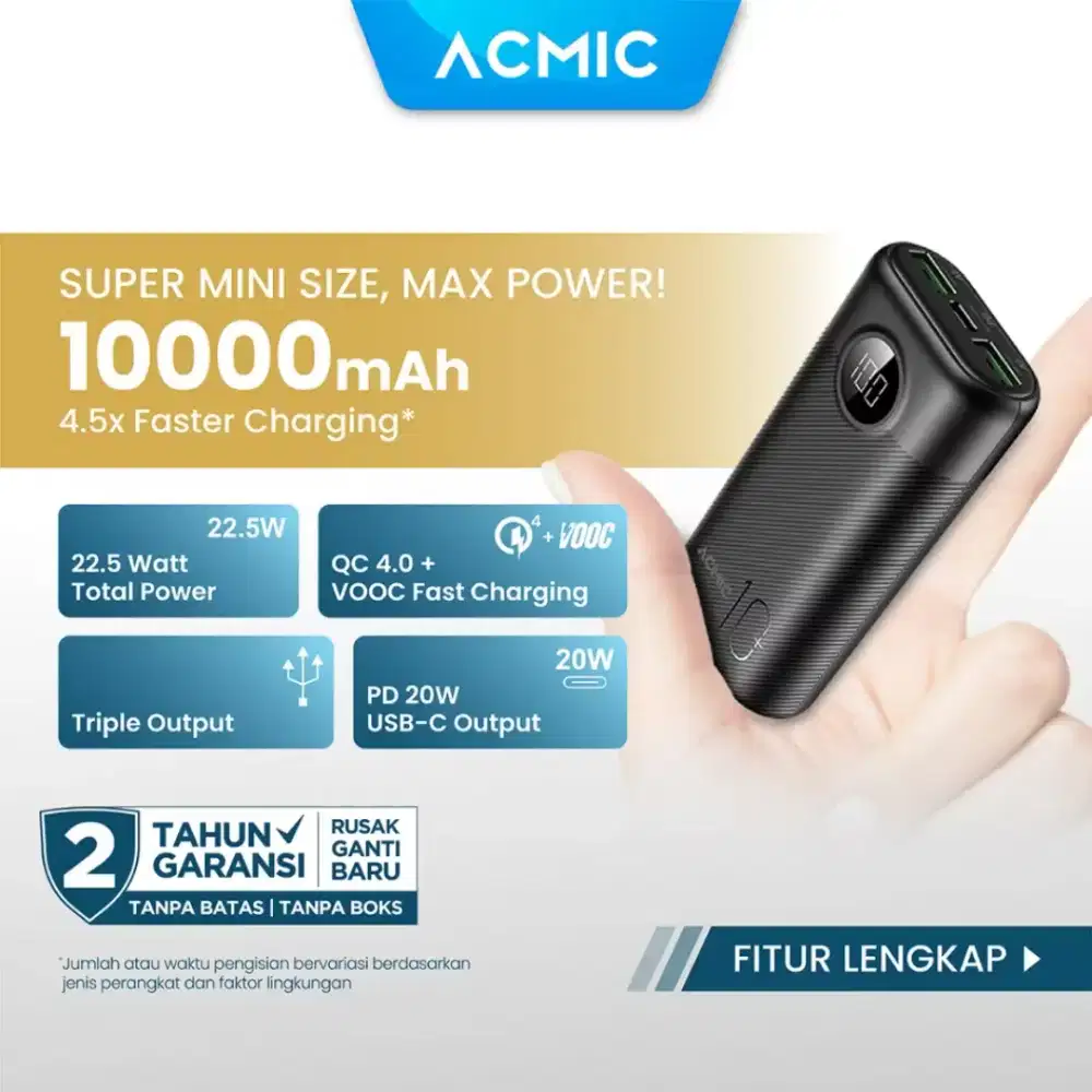 Acmic Powerbank Digimax-10