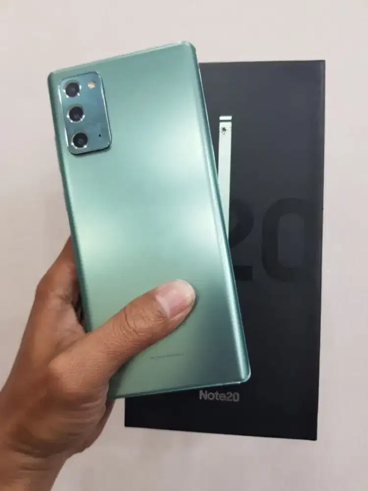 Samsung note 20 lengkap mulus