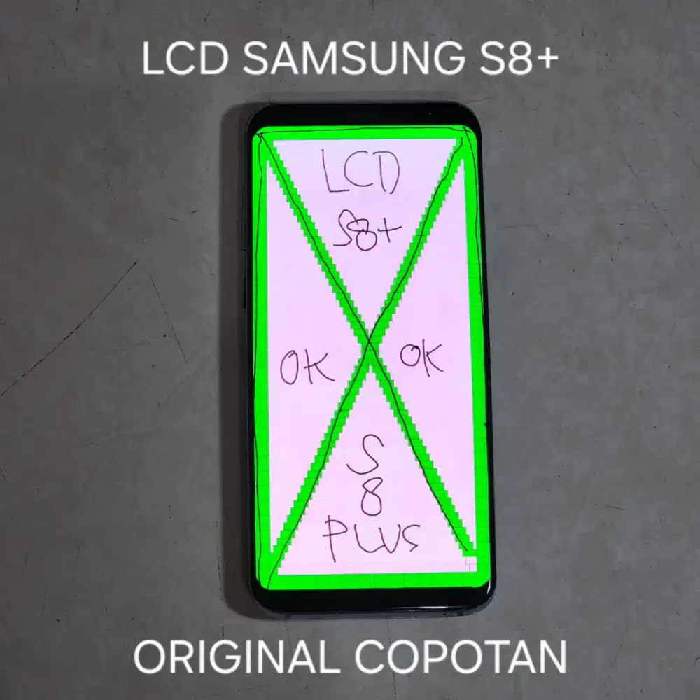 LCD SAMSUNG GALAXY S8+ S8 PLUS ORIGINAL FULLSET FRAME