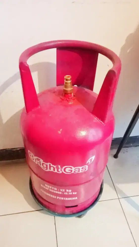 [BAGUS MURAH] TABUNG GAS BRIGHTGAS KOSONGAN PINK 12KG