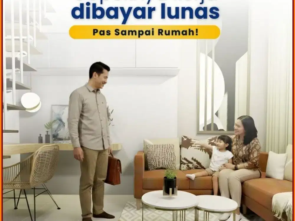 Rumah villa lingkungan premium Sleman Yogyakarta