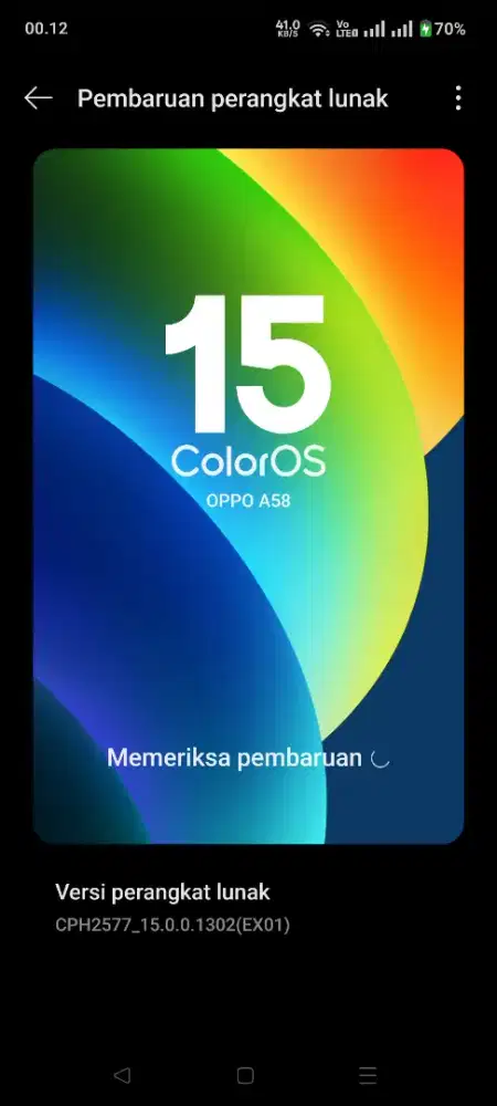 Oppo a58 ram 6 + 6 128 hp only layar besar suara ngebas mines hp only