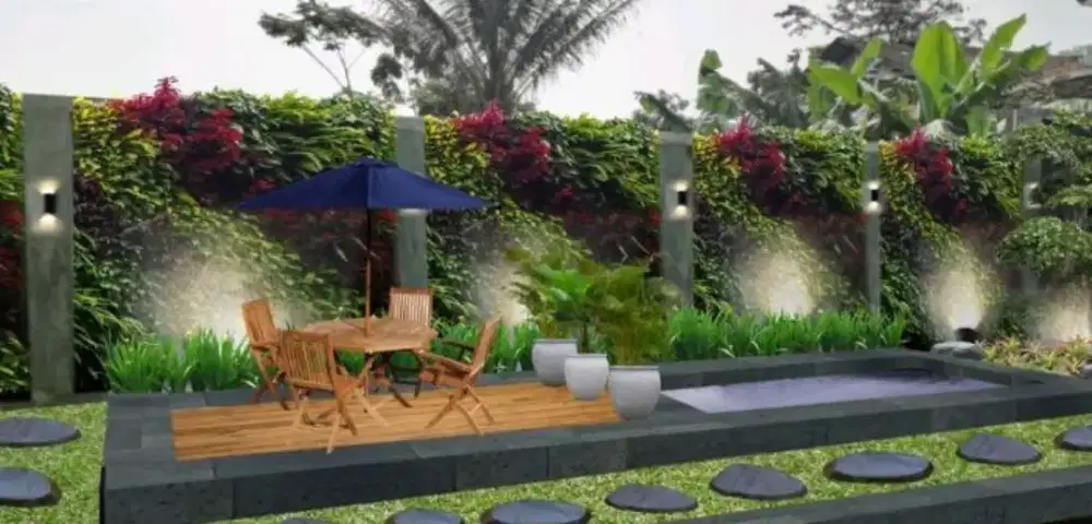 Pembuatan taman minimalis kualitas