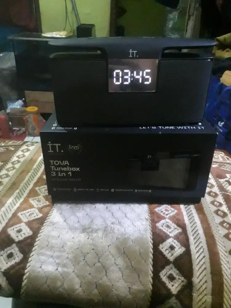 IT.TOVA TUNEBOX 3 IN 1 BLEUTOOTH BARU BUKAN SEKEN 1 TAHUN GARANSI BU