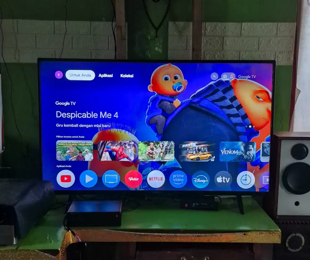 Sony Bravia KD-50X75K 50 inch 4K UHD Android TV • ONLY TV & REMOTE •