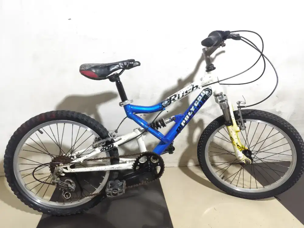 Sepeda MTB polygon ukuran 20 siap pakai