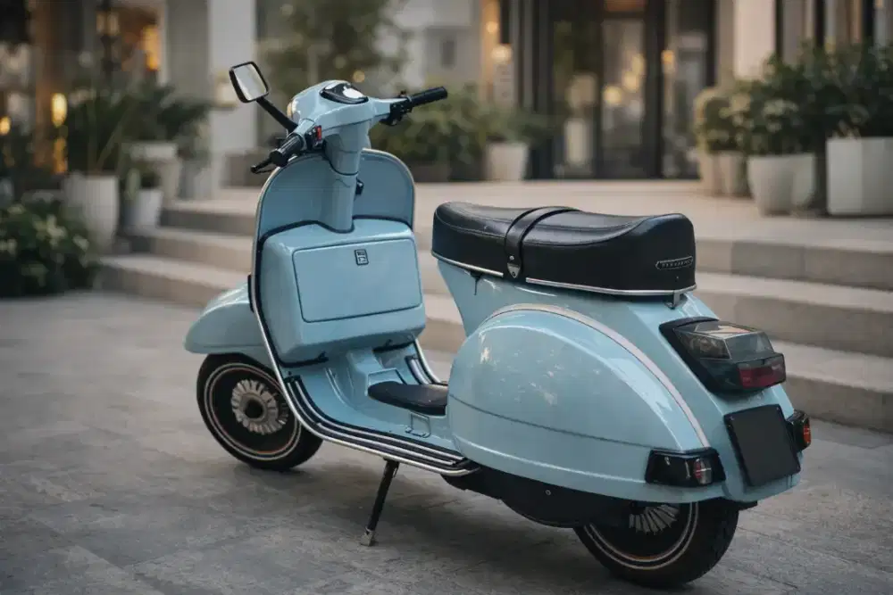 Di Jual Vespa Strada th 1987 (Siap pakai & Original)