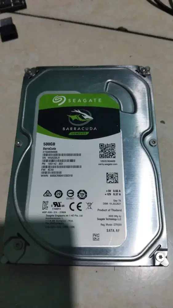 Hardisk 3.5 Seagate 500gb
