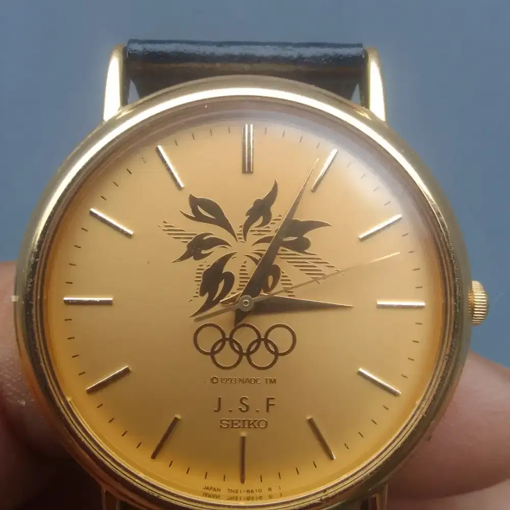 Jam tangan Seiko edisi olympic murah jam 1998