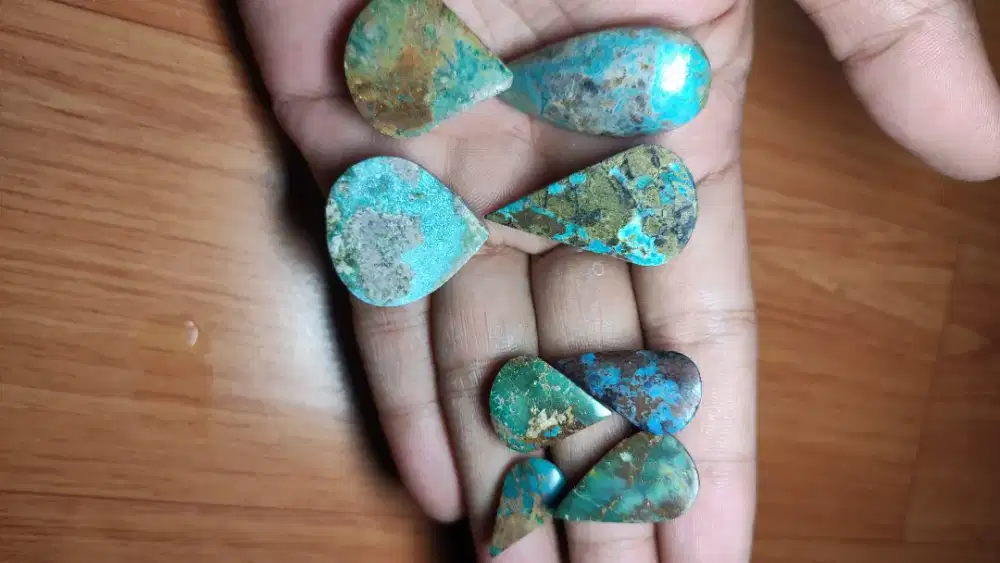 Borongan pirus Persia 8 pcs