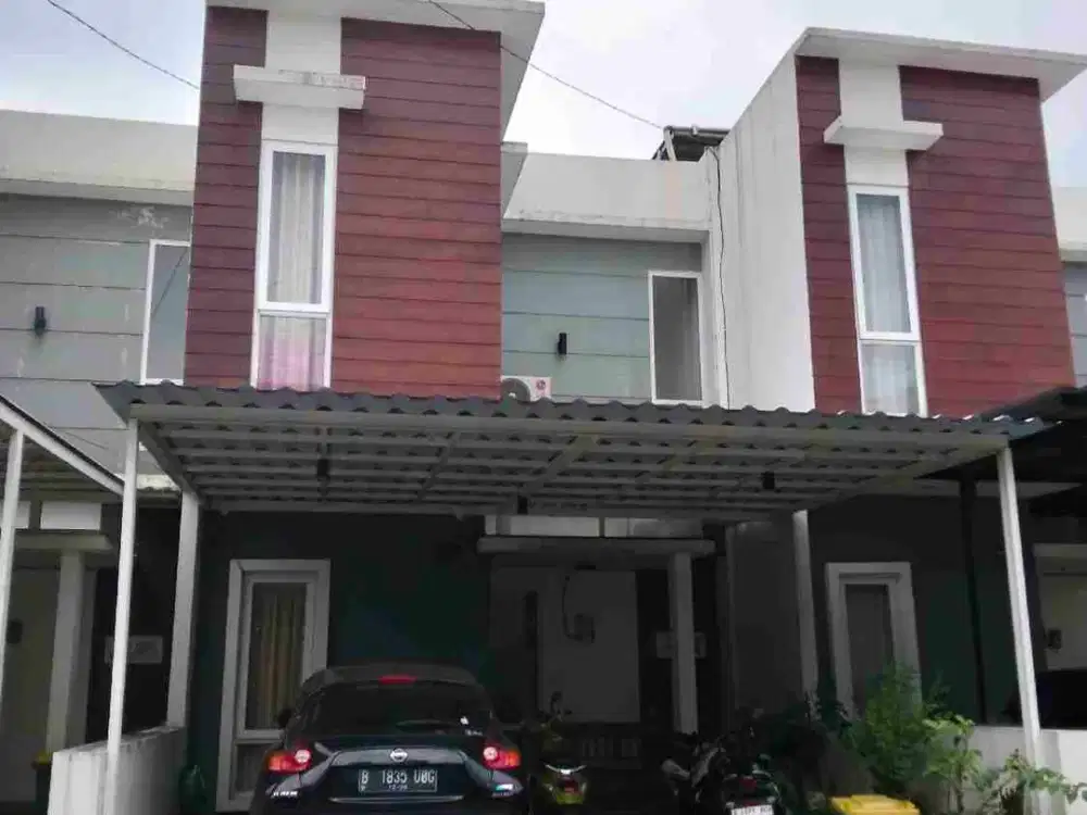 rumah 2 lantai dekat toll Andara perbatasan Jaksel