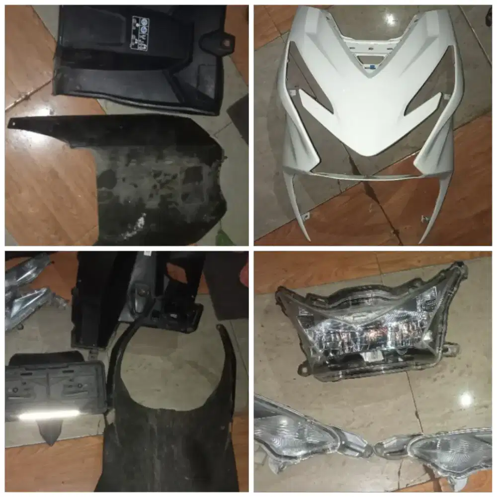 Bodi depan fullset dan bodi kasar honda beat