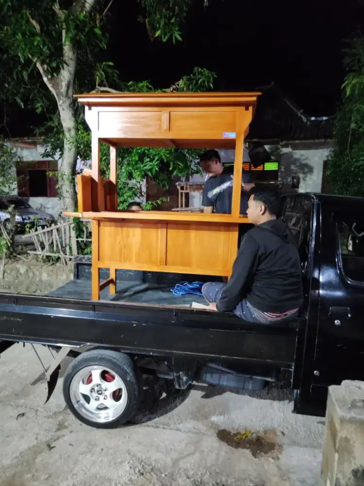 Jual Gerobak Angkringan, Bakso, Mie Ayam, Bubur, Sate, Soto, Pecel dll