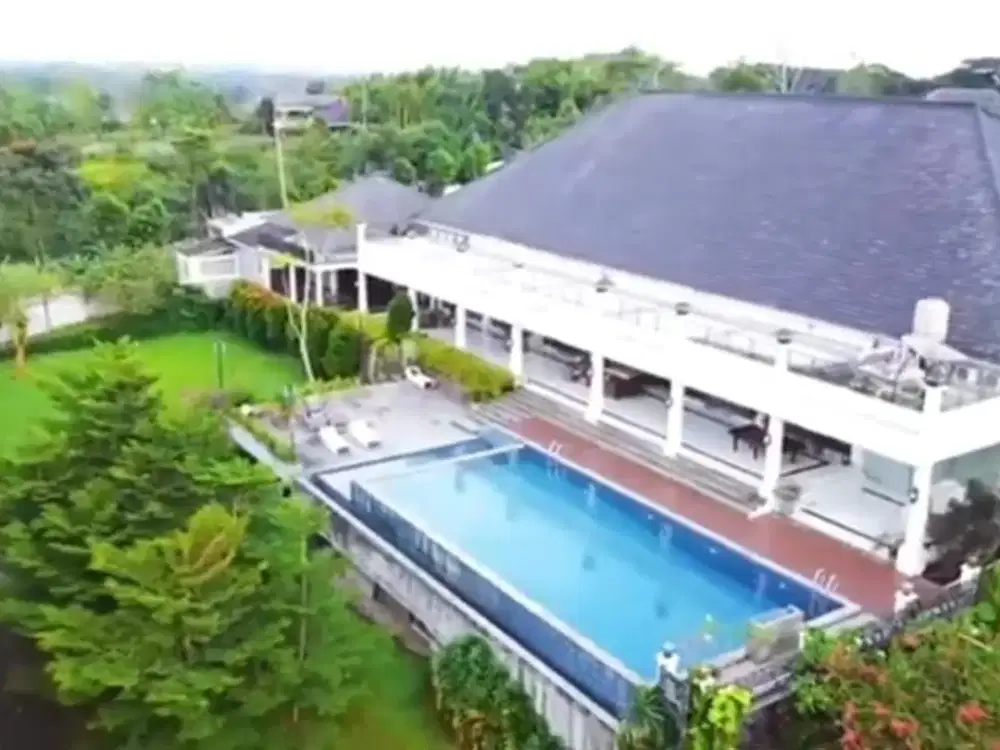 Villa Megah Indah, Bangunan 5000m2 di Lahan 2Ha Sentul Bogor Jawa Barat