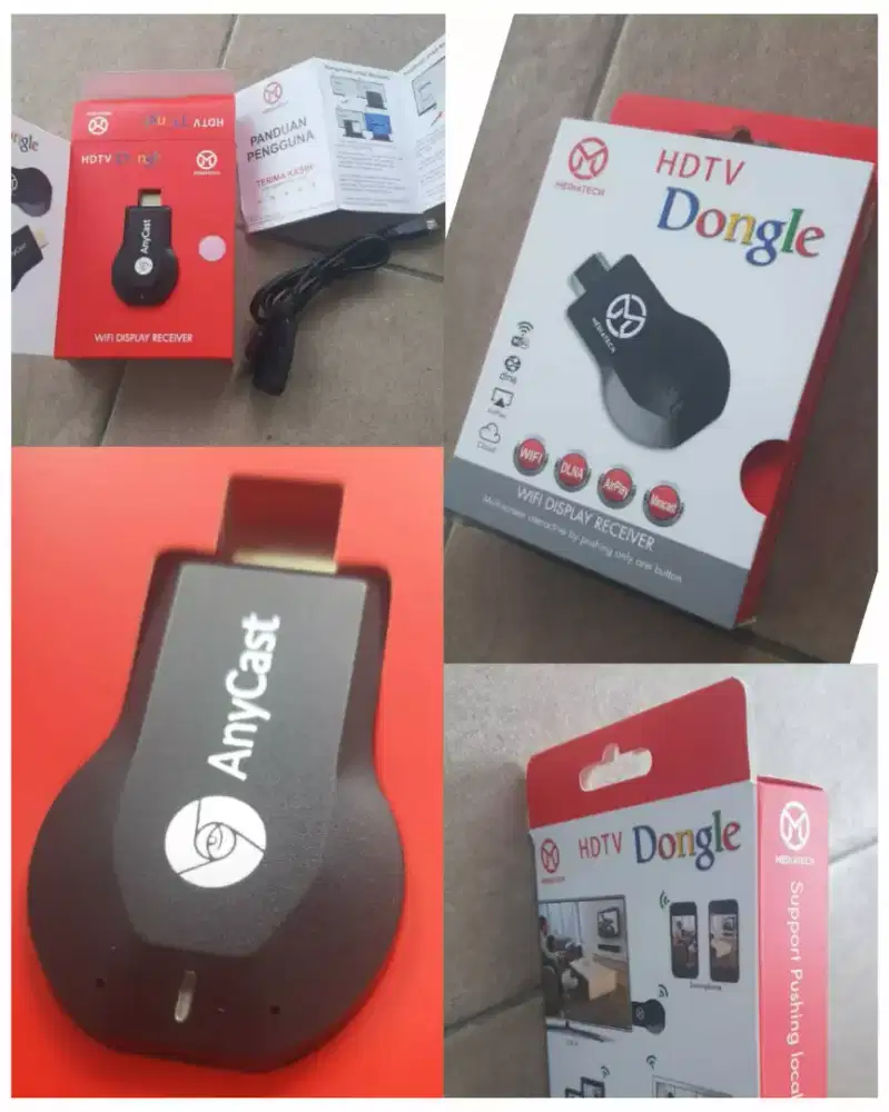 DONGLE HDMI ANYCAST ORIGINAL MEDIATECH, AREA DENPASAR BISA ANTAR