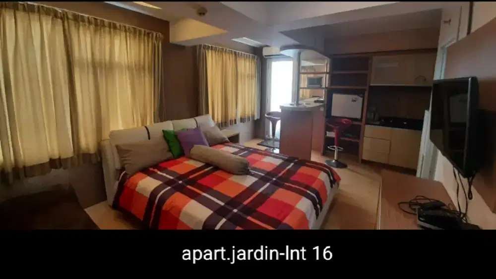 Dijual murah Apartemen Jardin full furnish dekat keDago & Wastukencana