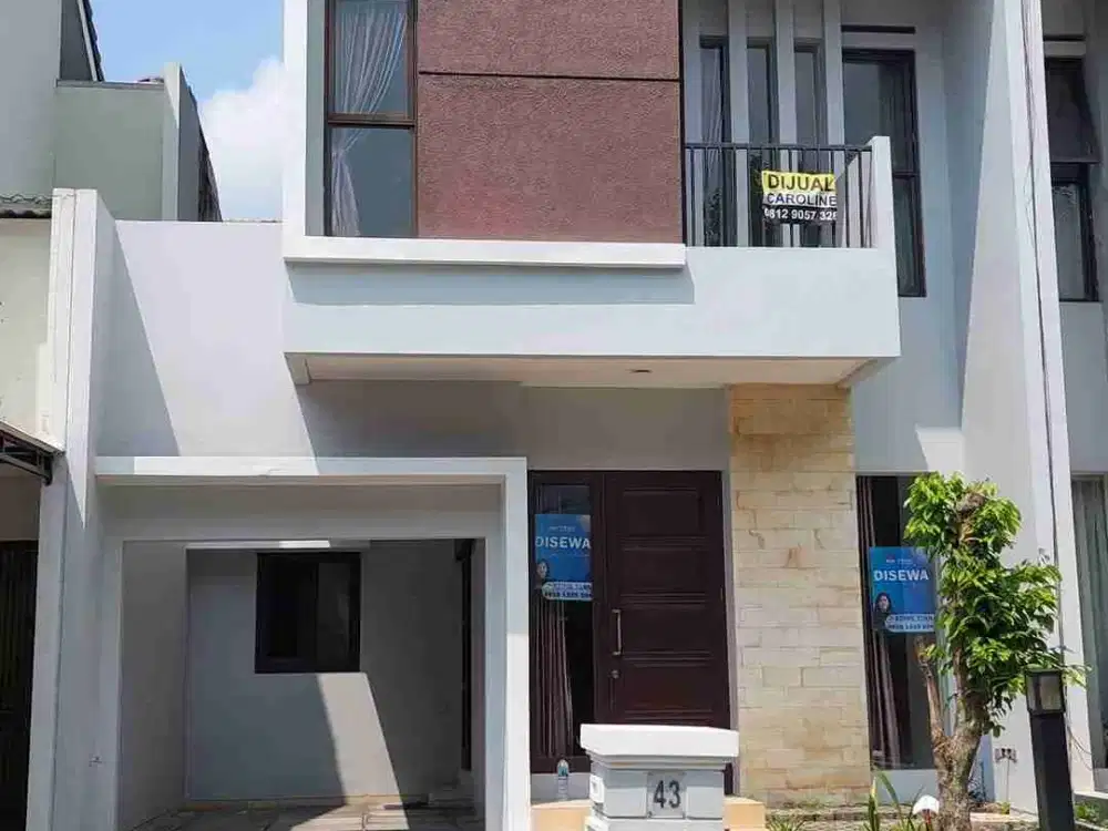 Termurah Dikelasnya Rumah Cluster Summarecon Lokasi Dipusatnya Gading Serpong