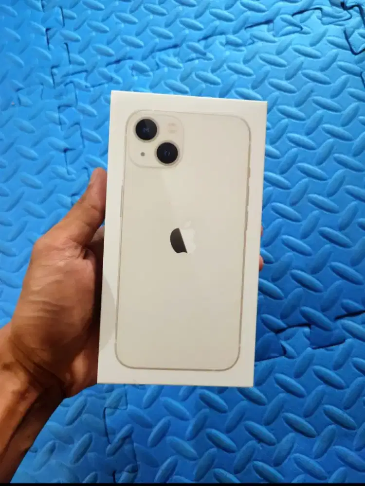 Iphone 13 White 128gb New Garansi Resmi