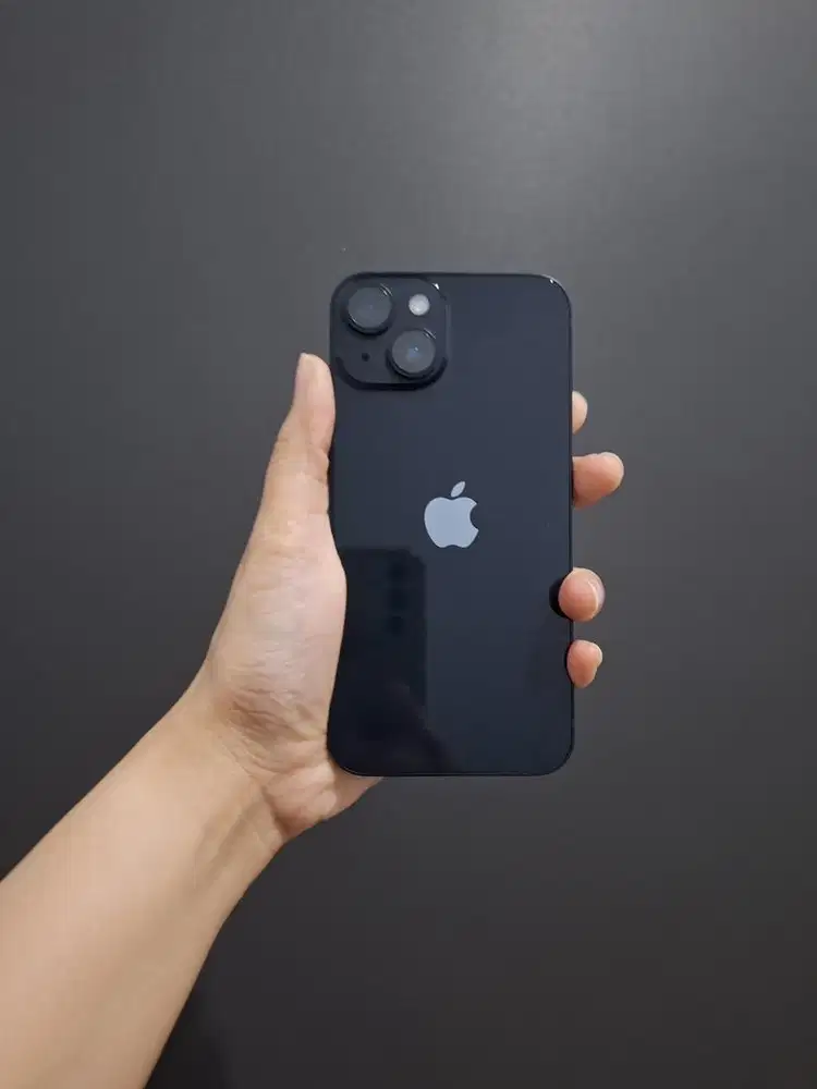 iPhone 14 128 GB Ibox Midnight GARANSI ON LIKE NEW FULLSET HARGA NETT