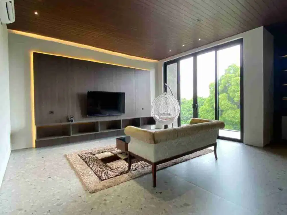 Rumah Mewah Konsep Kontemporer Modern 3 Lantai Dengan Spec Premium