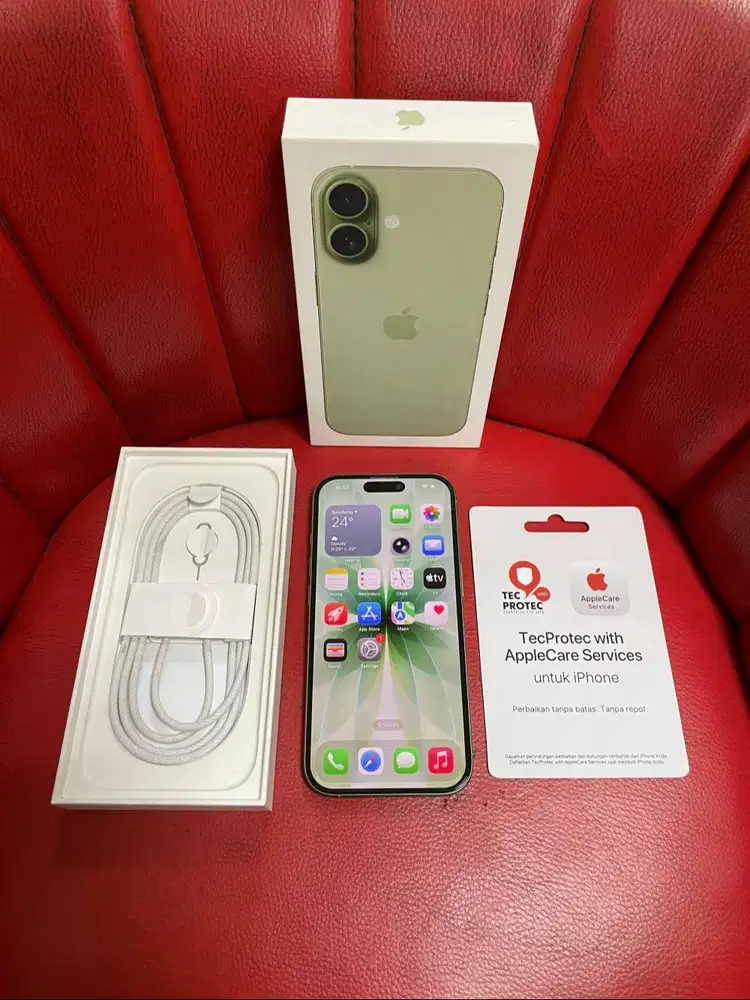 iPhone 17 256gb Sage Hijau Garansi iBox PA/A Aktif Fullset Original