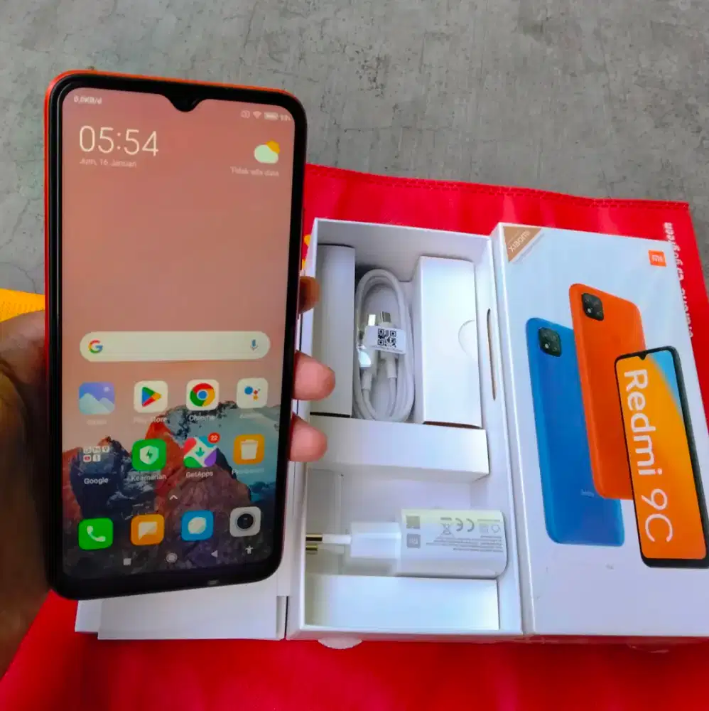 REDMI 9C RAM 4/64 GB GARANSI RESMI