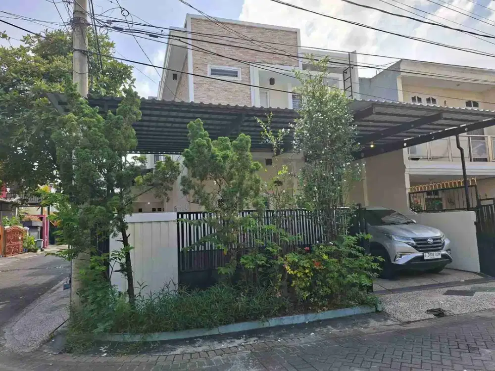 Dijual rmh di Citra garden 2 ex, 136 m2(8.5 x16), 2 lt, shm, 5 kt, 4 km, hook, hdp timur utara