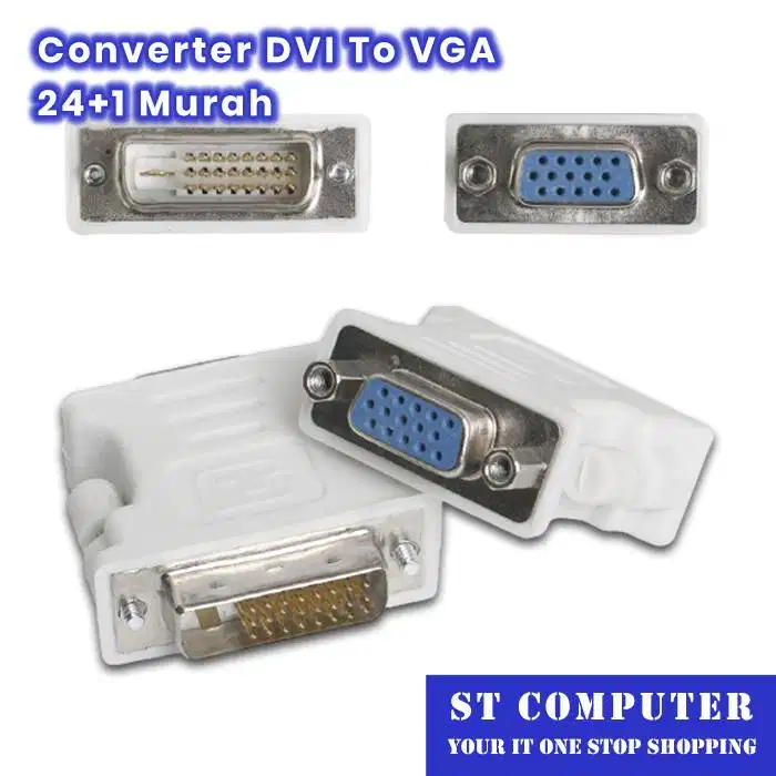 Converter DVI To VGA 24+1 Murah