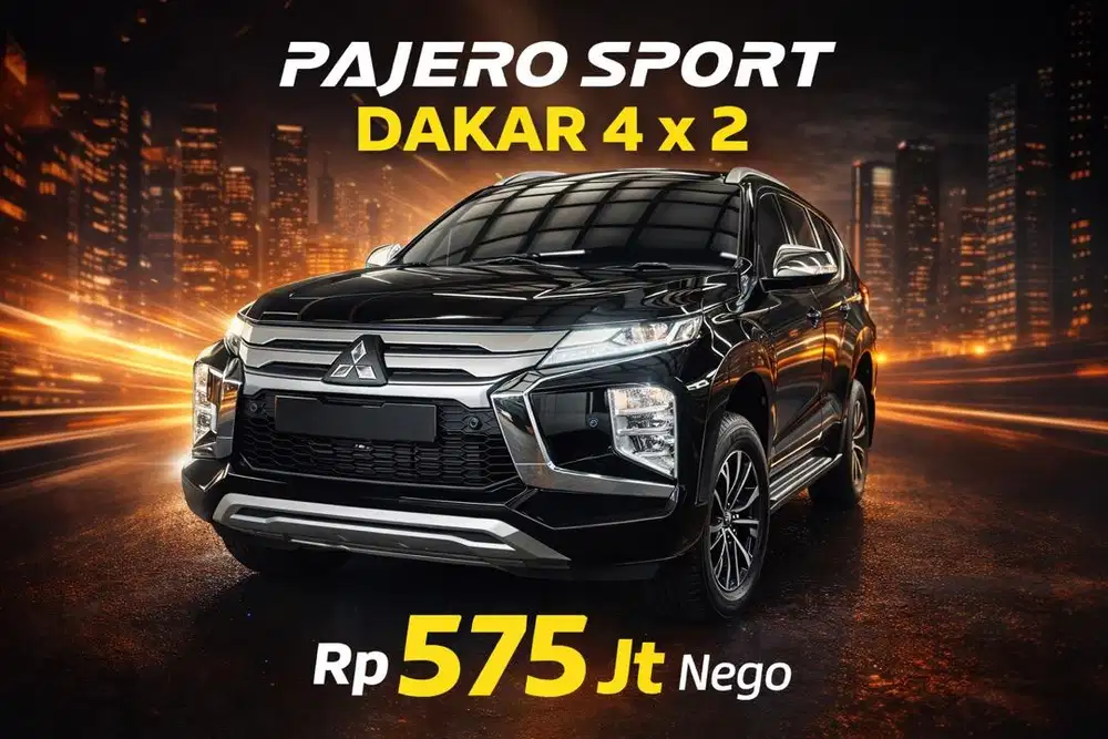 Mitsubishi Pajero Dakar 2024 - Low KM - Pemilik Langsung - Harga Nego