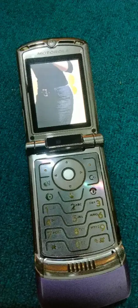 Hp jadul moto v3xx batangan