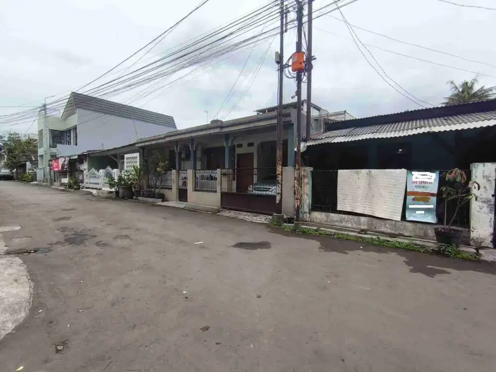 JUAL RUMAH BONUS TANAH LT177/90 HARGA 500JT an di cinambo