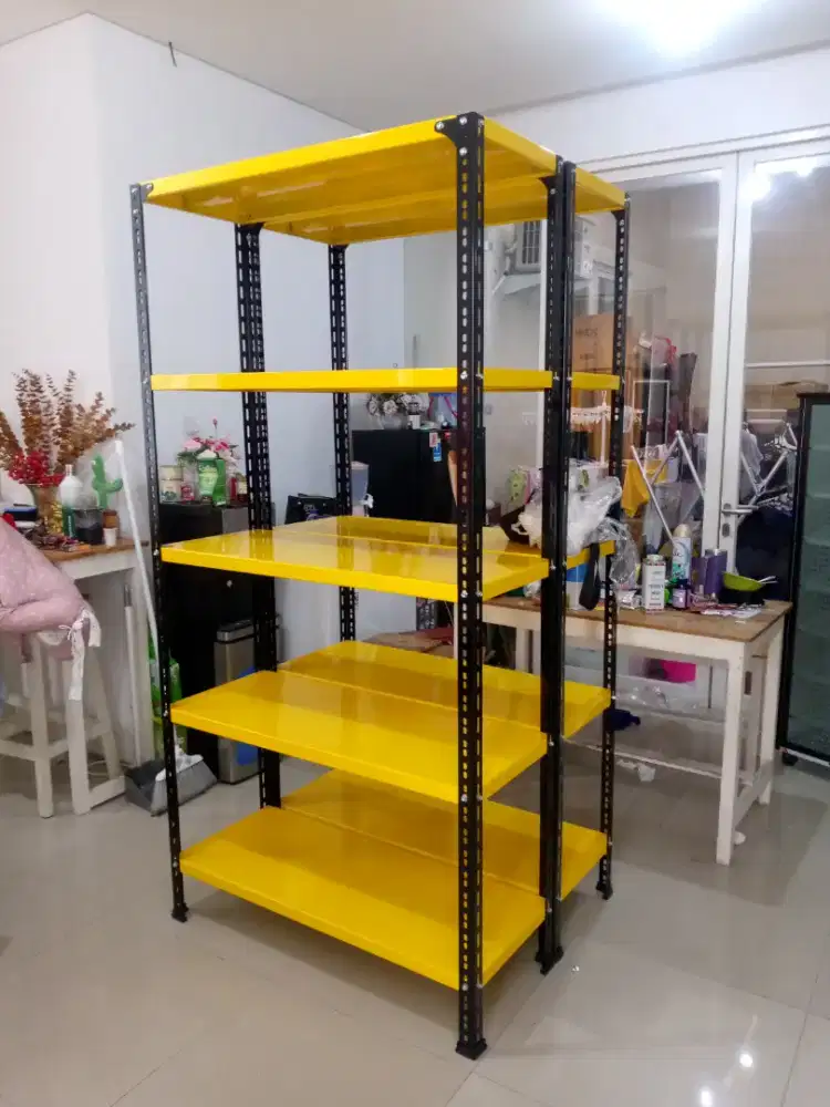 Rak siku lubang &,rak minimarket