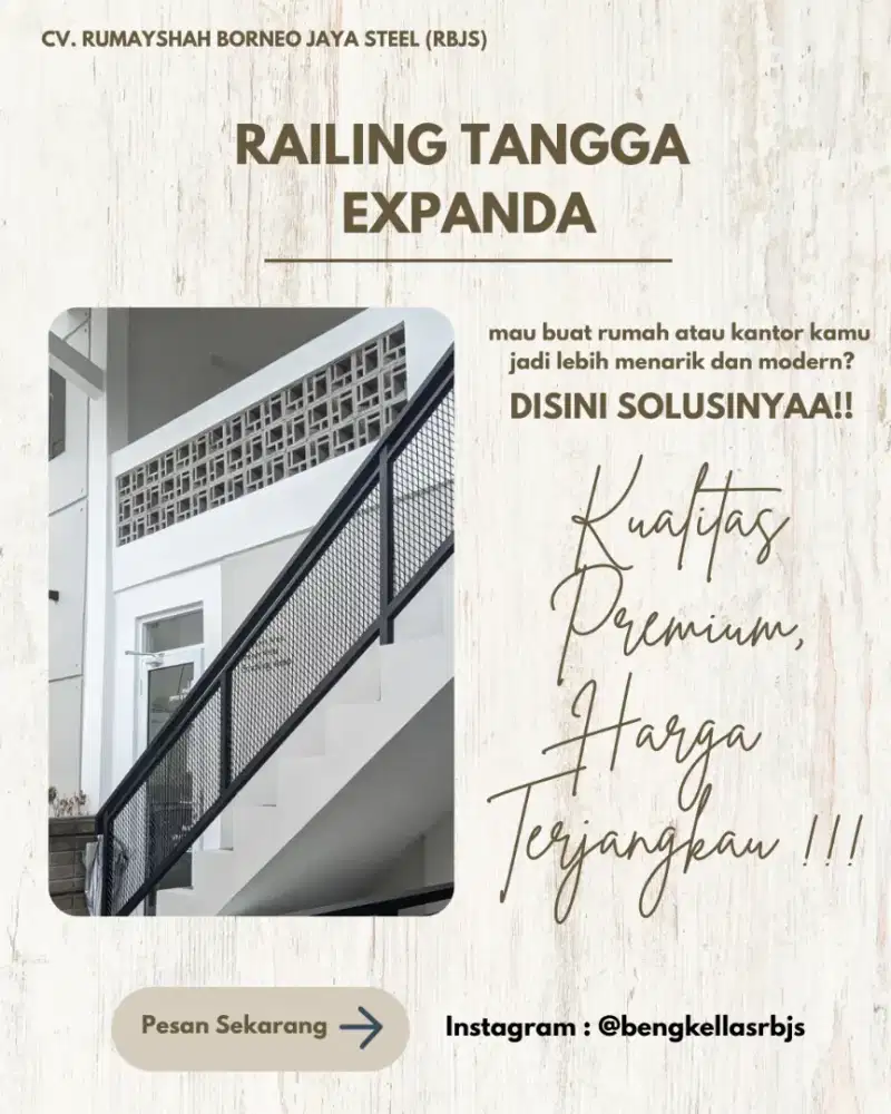 RAILING TANGGA EXPANDA