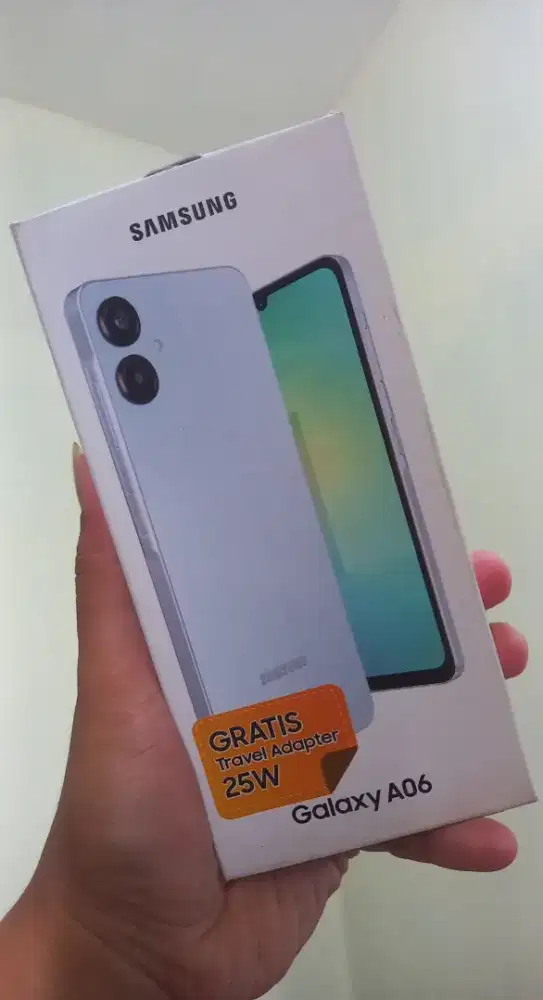SAMSUNG A06 4/128 SECOND 1ST HAND NO MINUS