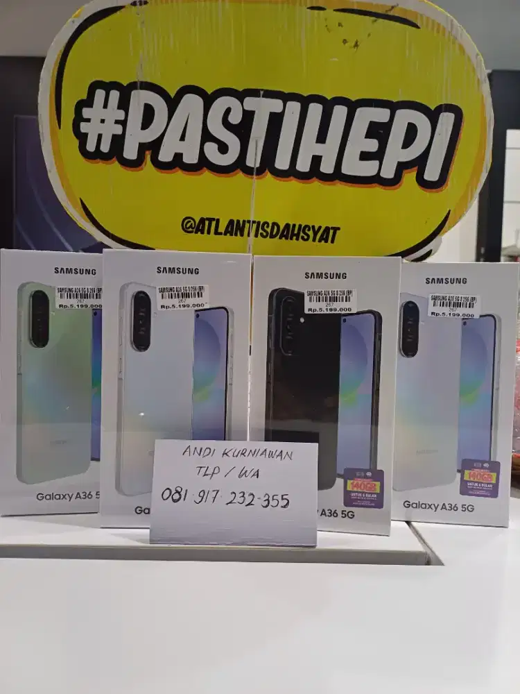 New samsung a36 ram 8/256gb atlantis dahsyat