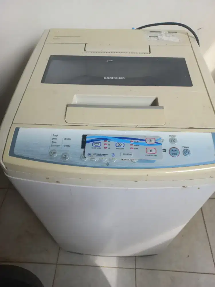 Mesin Cuci 1 tabung samsung second