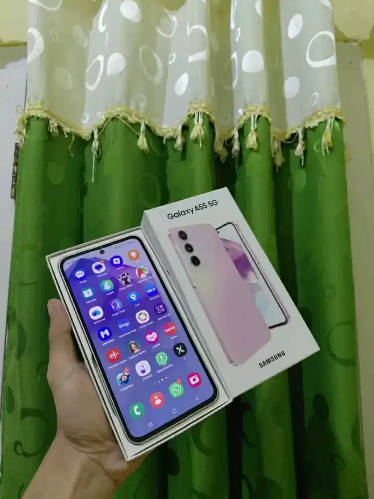 Samsung A55 5G 12+12/256 Garansi Aktiv