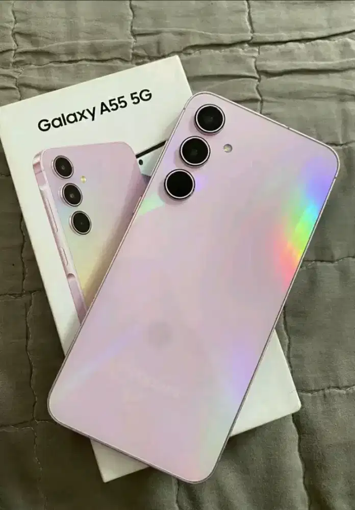 Samsung A55 5G 12+12/256 No Minus Garansi Aktif