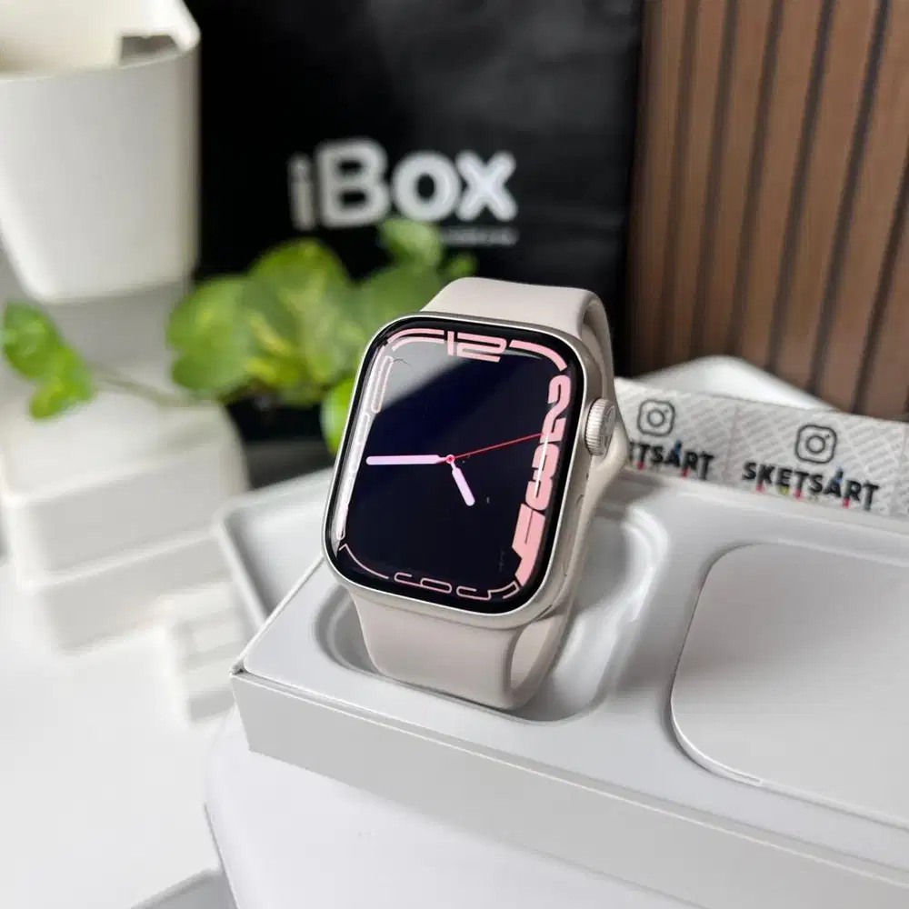 Apple Watch Series 7 41mm Starlight iBox iwatch