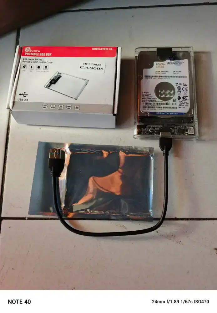 Jual hdd 500 gb sudah full game